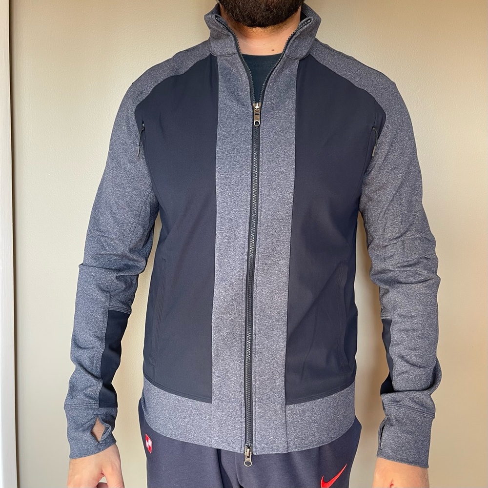Men’s Navy Blue Lululemon Athletica Performance Jacket